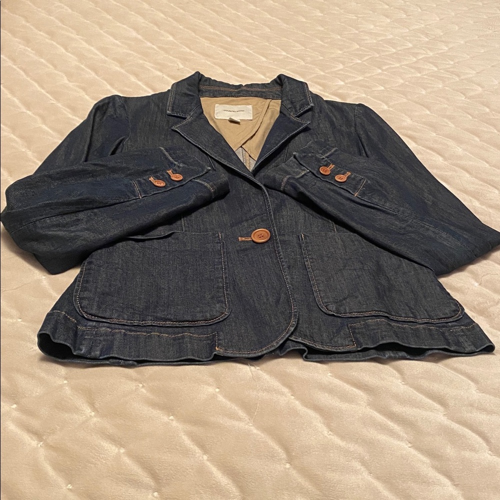 country Road denim blazer ladies size 4